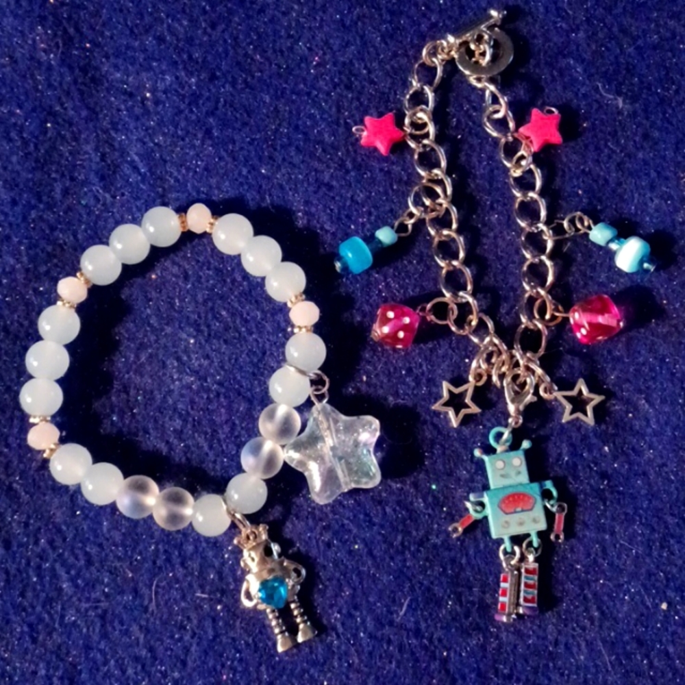 Really Adorable Robot Bracelets